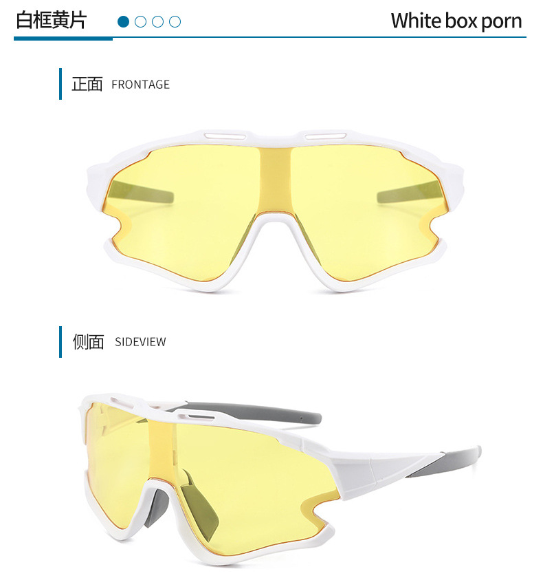 RUISEN'S Gafas de sol deportivas a prueba de viento 8303