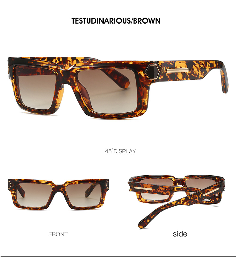 RUISEN'S Herrenmode-Box, moderne Streetwear-Sonnenbrille, WM2345-11