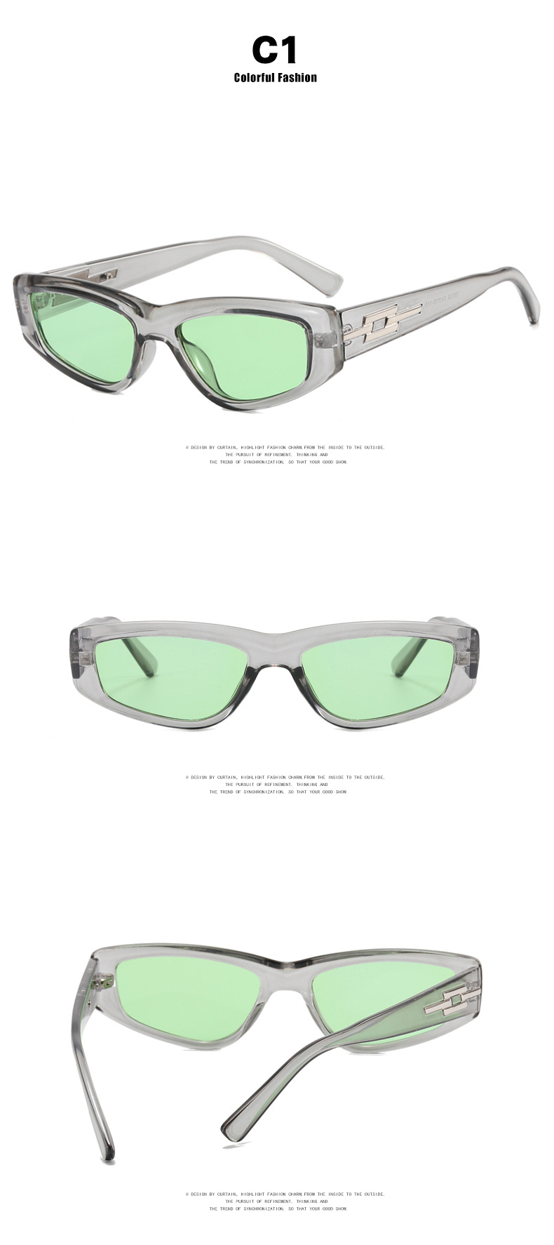 RUISEN’S New Fashion Thin And Versatile Sunglasses 58026-11