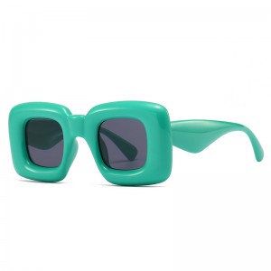 Lunettes de soleil en plastique à monture épaisse RUISEN'S 86629