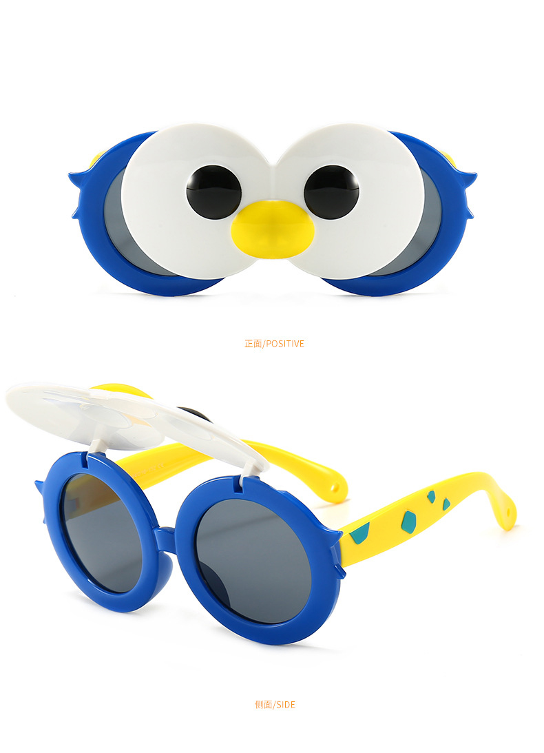 RUISEN'S Fashion Little Penguin Flip Up Kids Sunglasses 32006