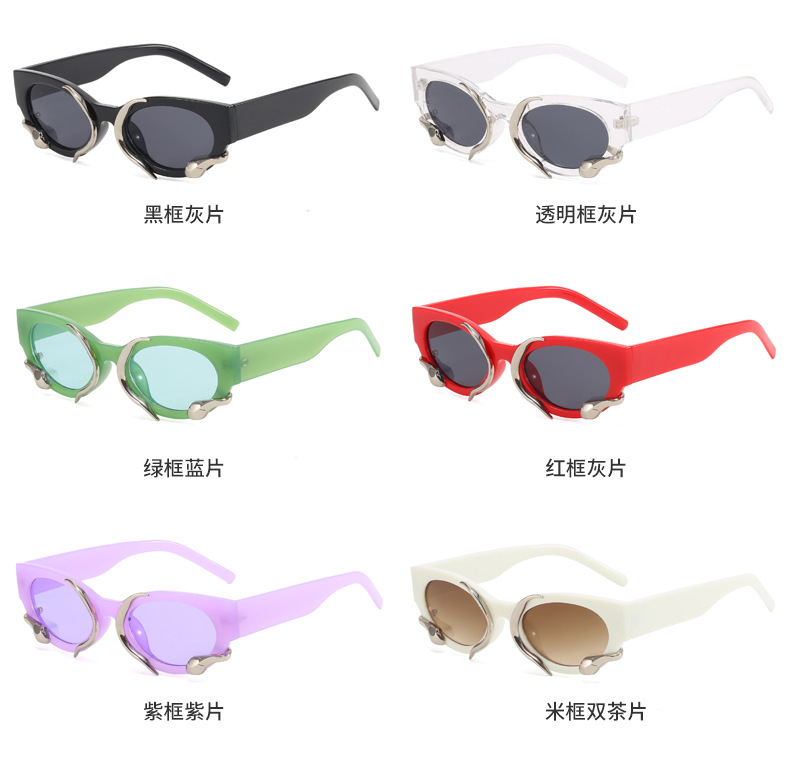 RUISEN'S Women's New Personalized Three-Dimensional Sunglasses