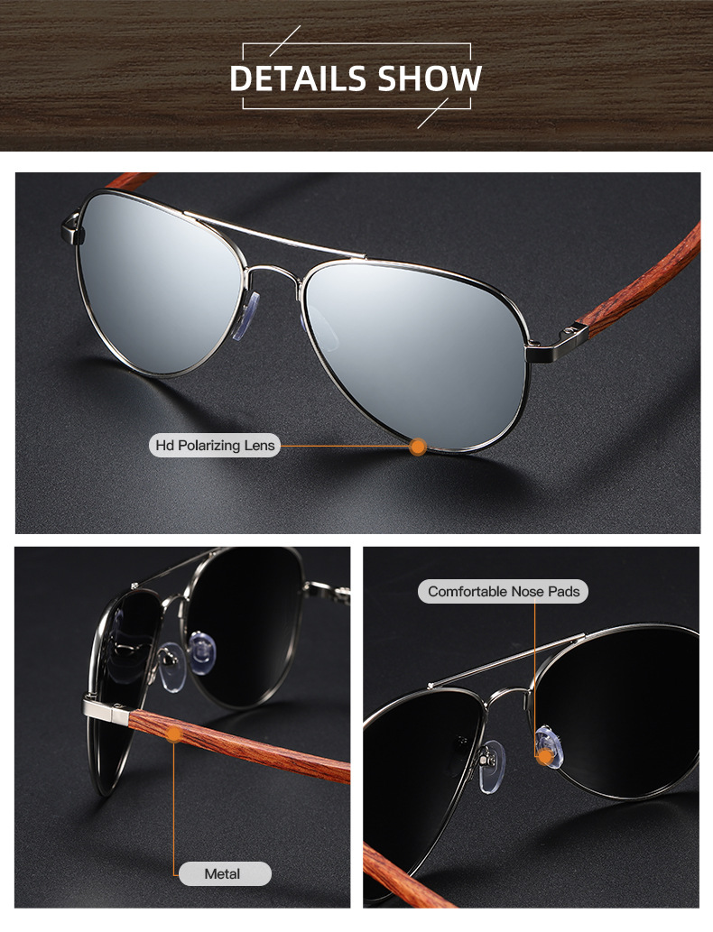 South Africa Ray Ban Specula lignea detail -4