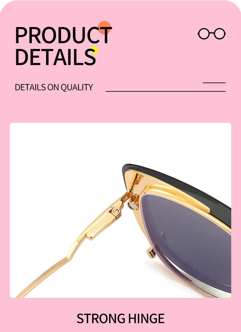 RUISENS'S Multifunctional Clip Sunglasses 7006