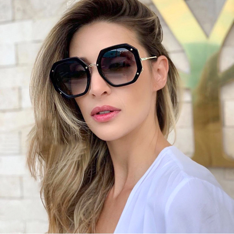 ווג באיכות גבוהה PC Frame Metal Temple Shades-1