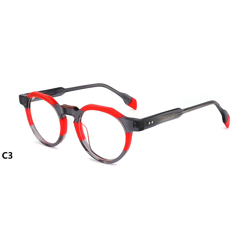 Bingkai Optik Asetat Multiwarna 1142-4