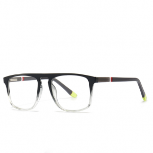 Monturas de acetato ligero anti-azul de moda de RUISEN para mujer 6011