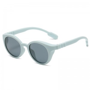 RUSEN'S Lunettes de soleil polarisées en silicone pour enfants DM83050