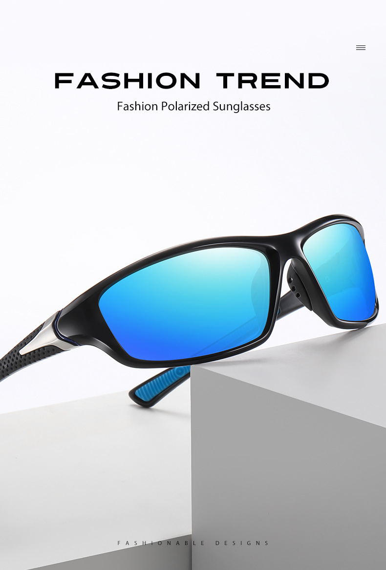 ● Lunettes de soleil polarisées HD : les Sports exquis améliorent votre confort de port et vous rendent plus charmant dans la foule.Les lunettes de soleil de sport RUISEN pour hommes et femmes ont une monture de lunettes durable qui ne peut pas être altérée ou endommagée par les changements de climat et de température.