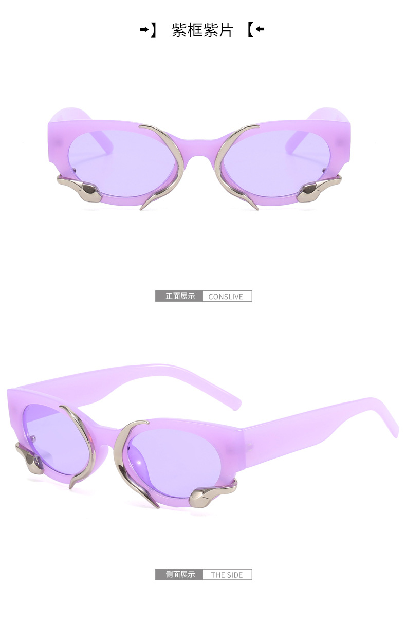 RUISEN'S Women's New Personalized Three-Dimensional Sunglasses