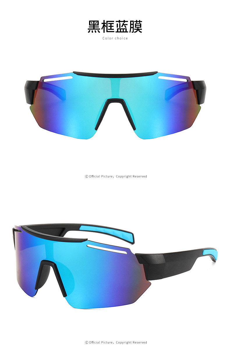 RUISEN'S Sports – lunettes de soleil de cyclisme à grande monture, pare-soleil d'extérieur, 9921