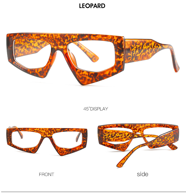 RUISEN'S Fashion Retro Frame UV400 نظارات شمسية لحماية العين