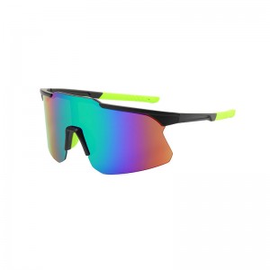 RUISEN'S Sports Lunettes de soleil coupe-vent demi-monture 9328