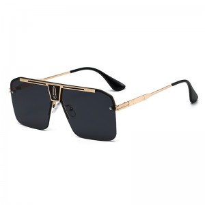 RUISE'S Lunettes de soleil carrées tendance pour homme