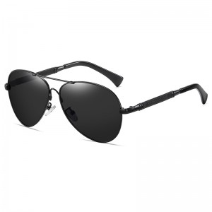 RUISEN'S JS8516 - Gafas de sol polarizadas de aviador para hombre con estilo