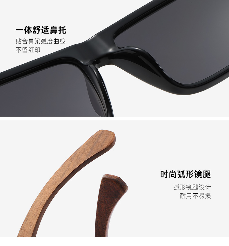 Italy classic big square fashionable sunglasses detail -5