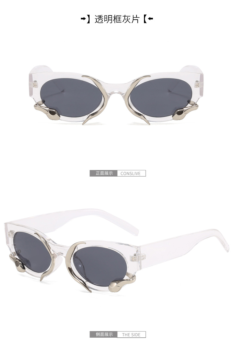 RUISEN'S Women's New Personalized Three-Dimensional Sunglasses