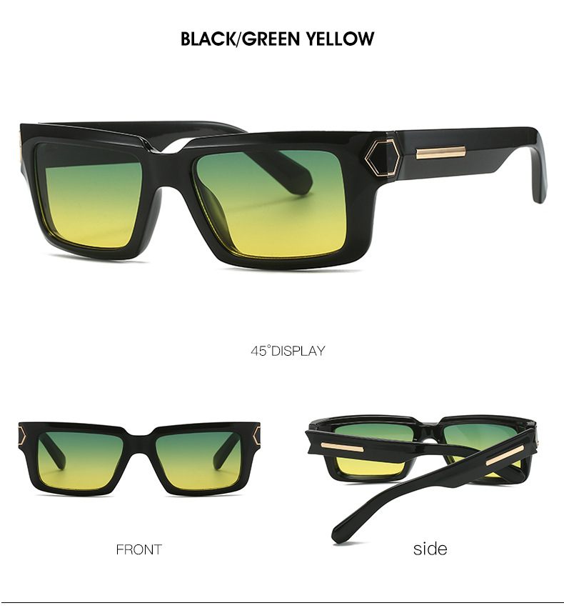 RUISEN'S Herrenmode-Box, moderne Streetwear-Sonnenbrille, WM2345-09