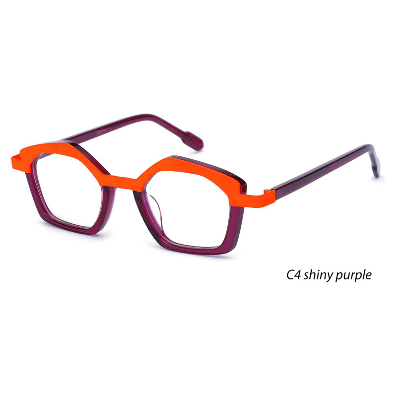 Novus multicoloris acetatis frame optici -5