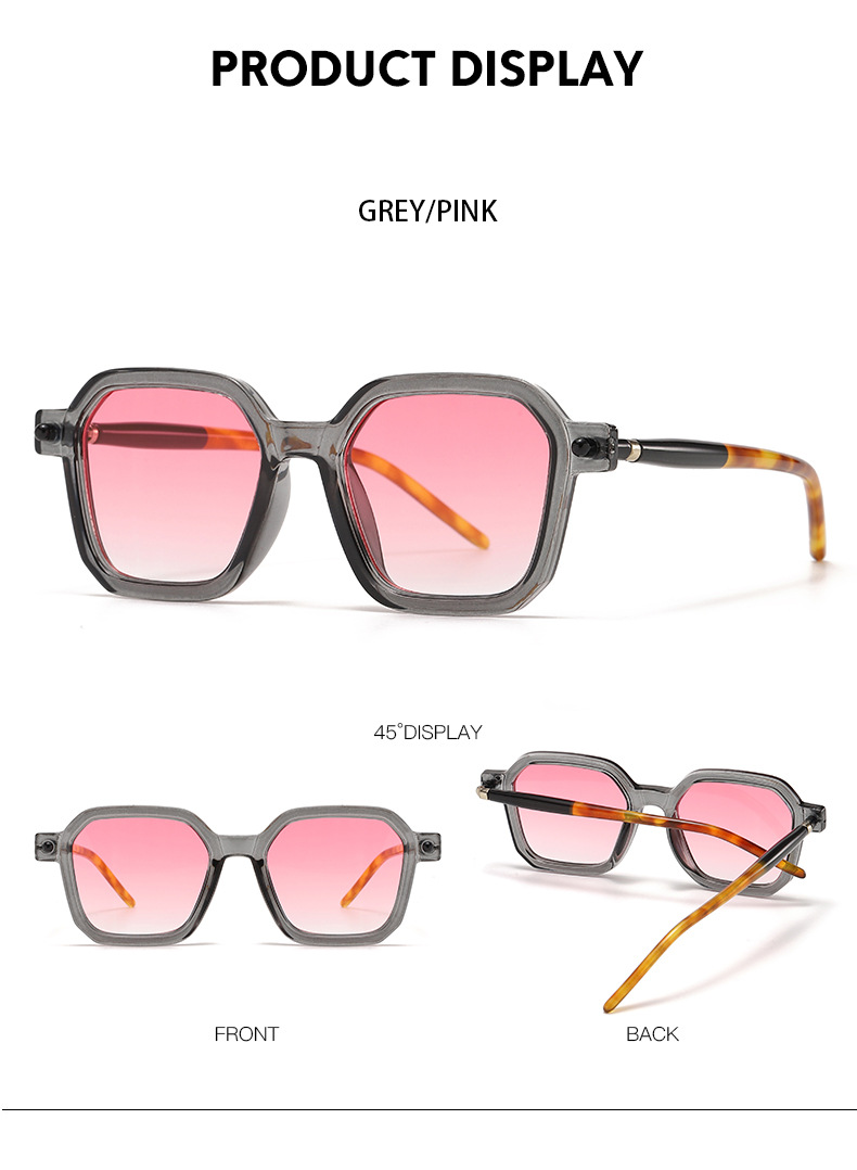 Simple Square Sunglasses Fashion -3