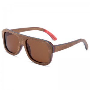 RUISEN’S New Fashion Frameless Wooden UV400 Sunglasses RS-W3009