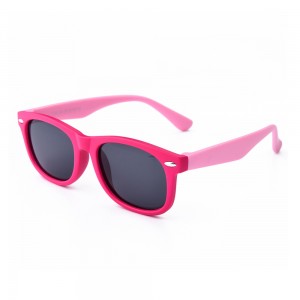 Ruisen'S Retro Contra Color Square Frame Kids Sunglasses RS-PK131