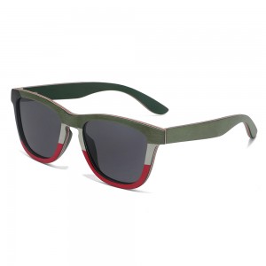 RUISEN’S New Fashion Frameless Wooden UV400 Sunglasses RS-3250