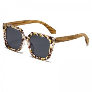 RUISE'S Lunettes de soleil polarisées en bois clair pour femme 63790