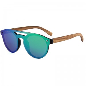 RUISEN'S RETRO Fashion Wooden Sunglasses 1506