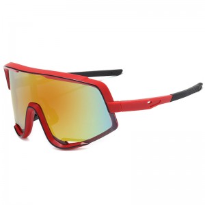 RUISEN'S Gafas de sol deportivas para ciclismo al aire libre, montura grande apilable para mujeres y hombres 8229