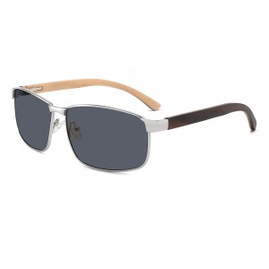 RUISEN’S New Fashion and Classic Square Frame Wooden Sunglasses RS-1815