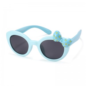 RUISEN'S Gafas de sol polarizadas para niños Cute Bow 22104