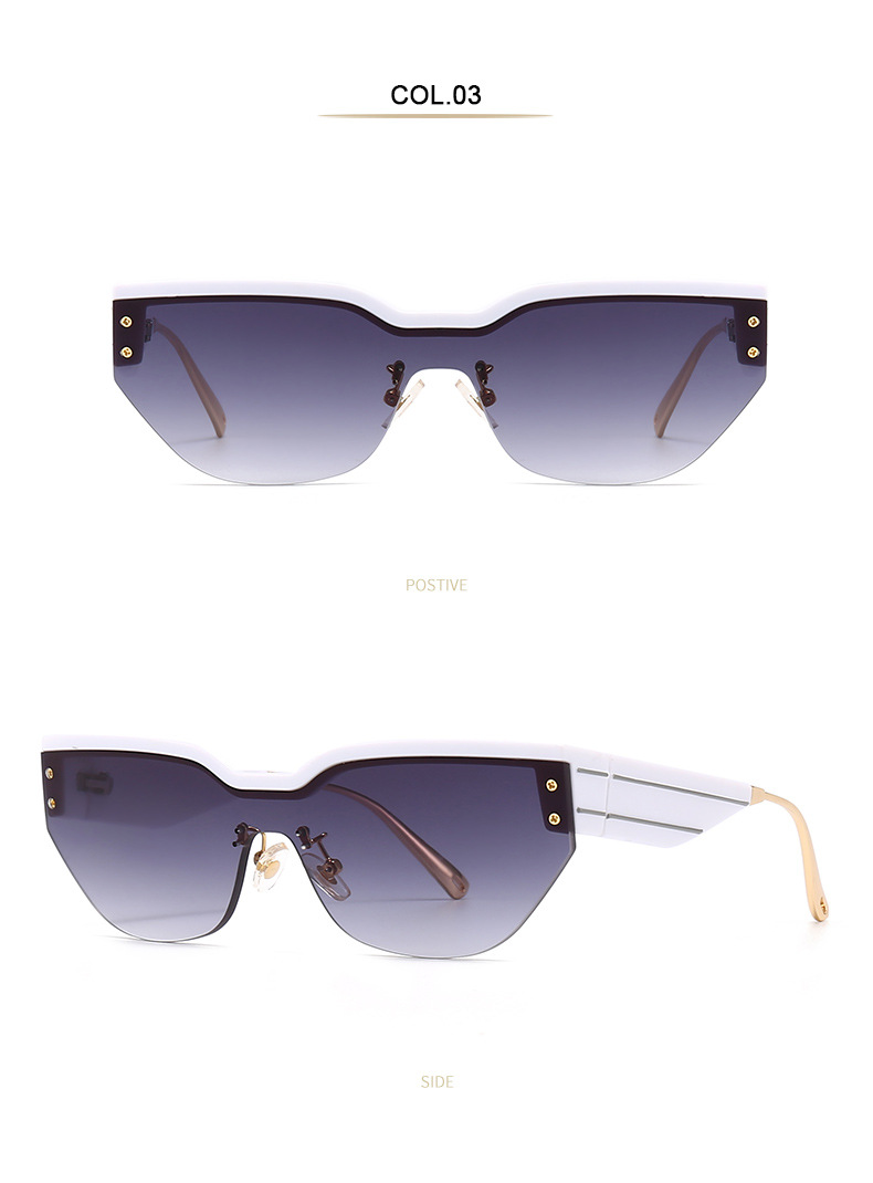 RUISEN'S Women's New frameless fashion Sunglasses