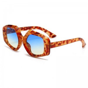 RUSEN'S Nouvelles lunettes de soleil en écaille de tortue à la mode personnalisées 1220