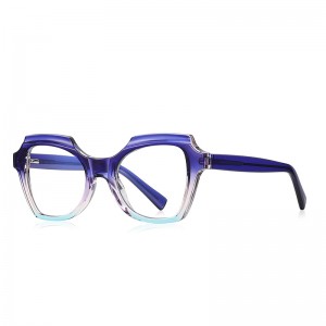 RUSEN'S nouvelles lunettes anti-lumière bleue pour femmes à grande monture SE2142