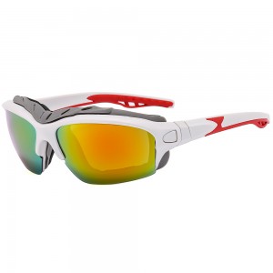 RUISEN'S Sports winddichte Outdoor-Sonnenbrille für Herren und Damen BL5810