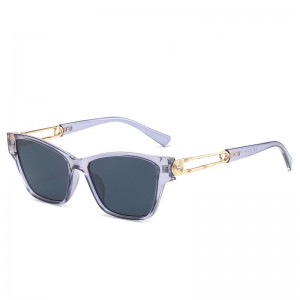 نظارات شمسية بإطار صغير من RUISEN'S Fashion Openwork Temples 3219