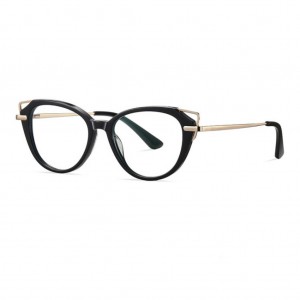 Occhiali da vista da donna con montatura in acetato chiaro anti-blu RUISEN'S BJ9215