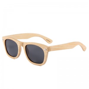 RUISEN'S Retro-Holzsonnenbrille für Damen und Herren B2008