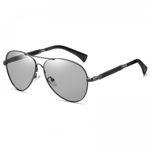 RUISEN'S JS8516 - Gafas de sol polarizadas de aviador para hombre con estilo