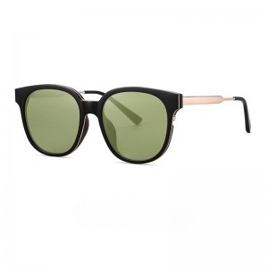 RUISEN’S Retro Square-Frame Sunglasses For Women 9048