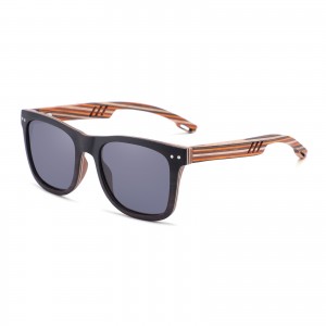 Óculos de sol UV400 de madeira sem moldura da nova moda da RUISEN RS-W3097