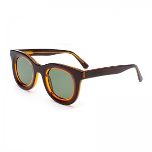 RUISEN’S Thick Frame Acetate Sunglasses EM23104