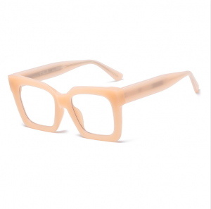 RUISEN'S Fashion Monturas de acetato claro anti-azul para mujer 62663