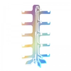 RUISEN'S abnehmbarer Kunststoff-Sonnenbrillen-Präsentationsständer RS-020