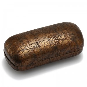 RUISEN’S Stylish Large Frame Eyeglasses Case with Dead Branch Pattern RS-50