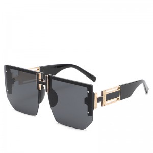 RUISEN'S Unisex High-Fashion Rimless Sunglasses