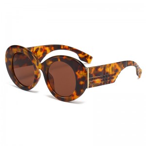 Ruisen viri et mulierum Fashion Fossa Show Retro Sunglasses 86648