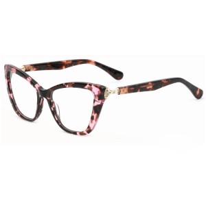 Gafas de miopía a la moda de RUISEN con placa de marco grande, montura de gafas, lente óptica QJ1129