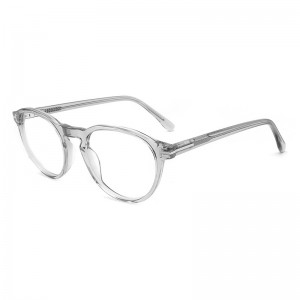 RUISEN’S Retro Round Panel Frame Myopia Glasses Frame Can Be Matched with High Prescription Frame 7603